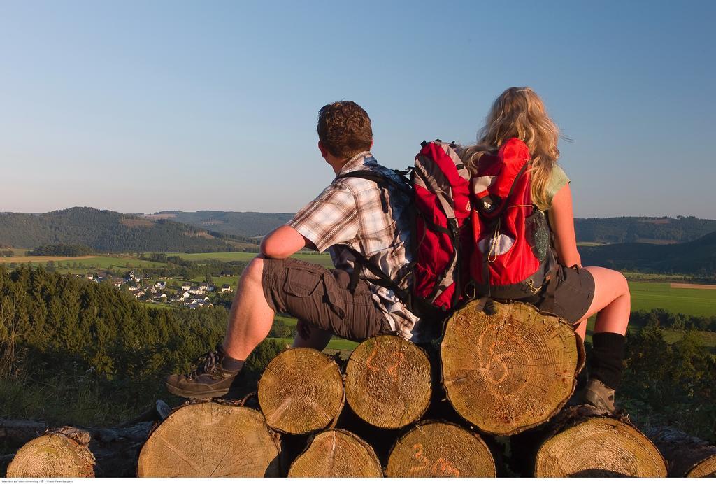 Forellenhof Poggel Eslohe Bagian luar foto